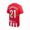 Billiga Fotbollströjor Atlético Madrid 2 Yannick Carrasco 21 Hemma tröja 2023/24 Kortärmad